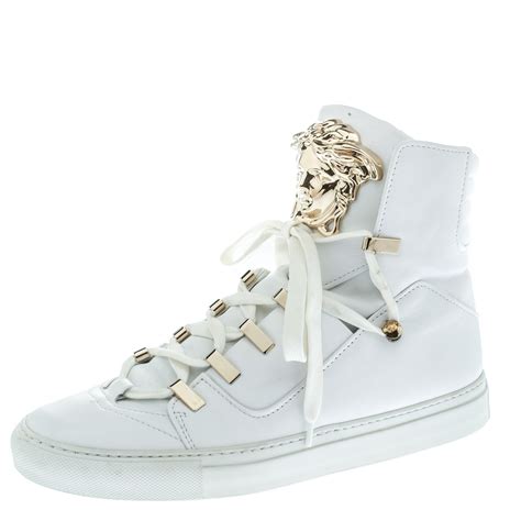 versace sneakers high bianco ottico|Versace shoes for women.